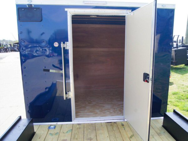 8.5x20 Hybrid Enclosed Trailer with Back Door (2) 5,200lb Axles Storage - Image 11