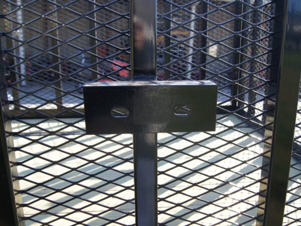 7x16 Dovetail Utility Trailer with 6ft Mesh Sides and Ladder Racks (2) 5,200lb Axles - Image 19
