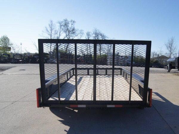 7x14 Powder Coated Straight Deck Utility Trailer (2) 3500lb Axles - Image 5