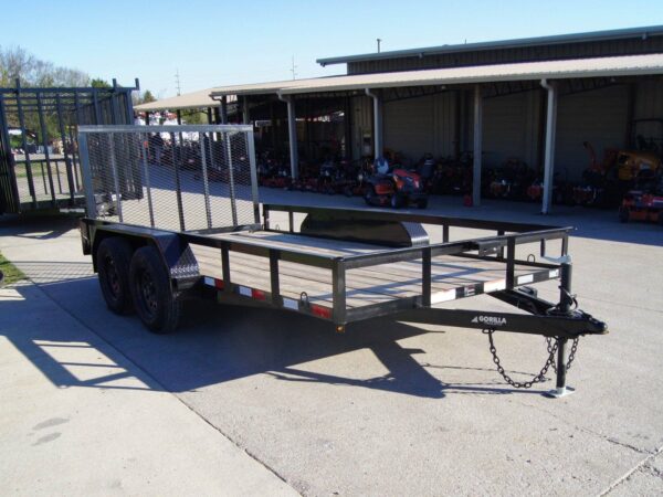7x14 Powder Coated Straight Deck Utility Trailer (2) 3500lb Axles - Image 8