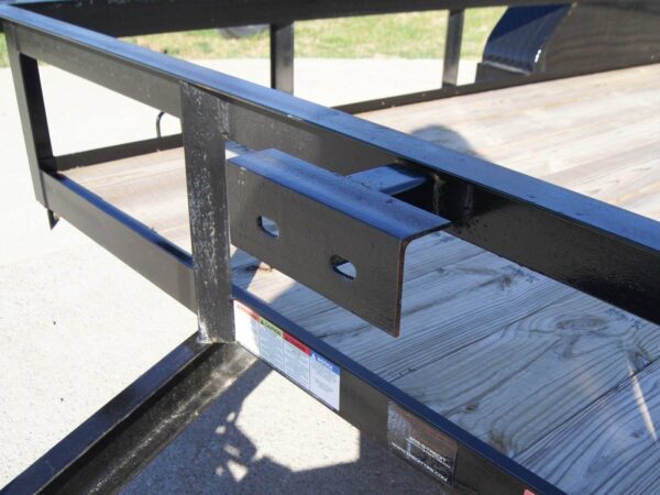 7x14 Powder Coated Straight Deck Utility Trailer (2) 3500lb Axles - Image 10