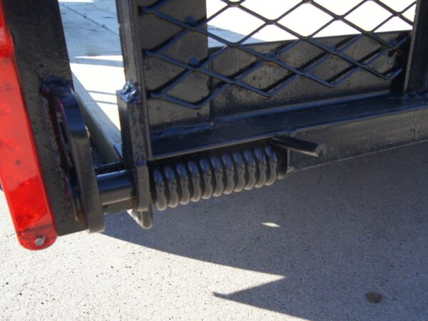 7x14 Powder Coated Straight Deck Utility Trailer (2) 3500lb Axles - Image 15