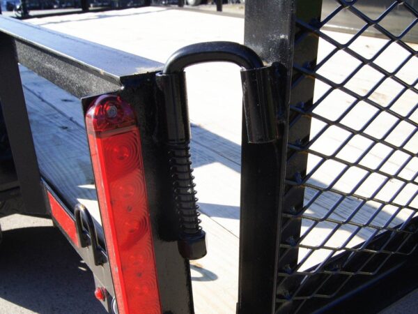 7x14 Powder Coated Straight Deck Utility Trailer (2) 3500lb Axles - Image 16