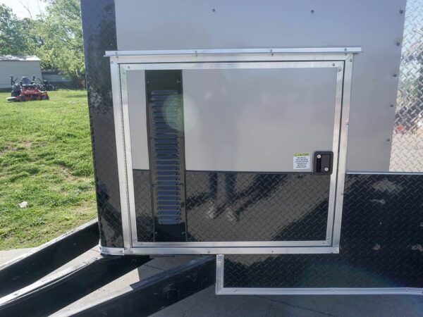 8.5x26 Custom Beige Enclosed Trailer Car Hauler - Image 5