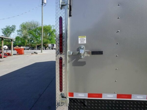 8.5x26 Custom Beige Enclosed Trailer Car Hauler - Image 16