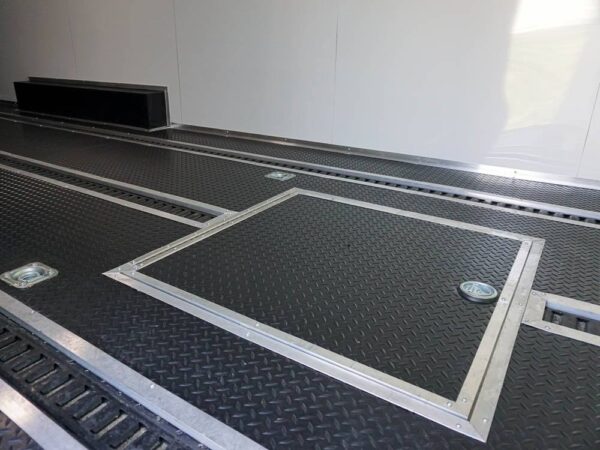 8.5x26 Custom Beige Enclosed Trailer Car Hauler - Image 20
