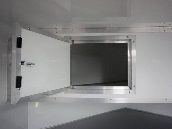 8.5x26 Custom Beige Enclosed Trailer Car Hauler - Image 25