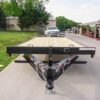 8.5x22 Deckover I-Beam Trailer (2) 5,200lb Axles Stand-Up Ramps - Image 2