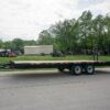 8.5x22 Deckover I-Beam Trailer (2) 5,200lb Axles Stand-Up Ramps - Image 3