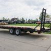 8.5x22 Deckover I-Beam Trailer (2) 5,200lb Axles Stand-Up Ramps - Image 5