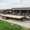 8.5x22 Deckover I-Beam Trailer (2) 5,200lb Axles Stand-Up Ramps - Image 10