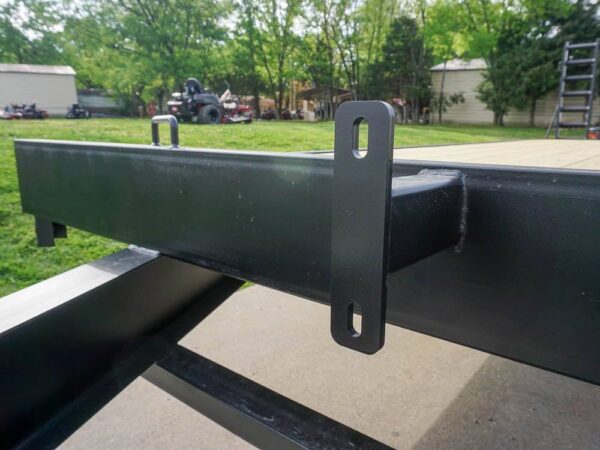8.5x22 Deckover I-Beam Trailer (2) 5,200lb Axles Stand-Up Ramps - Image 13