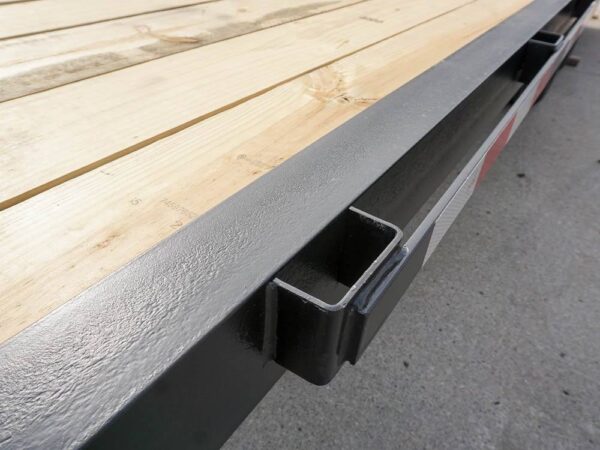8.5x22 Deckover I-Beam Trailer (2) 5,200lb Axles Stand-Up Ramps - Image 15