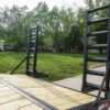 8.5x22 Deckover I-Beam Trailer (2) 5,200lb Axles Stand-Up Ramps - Image 16