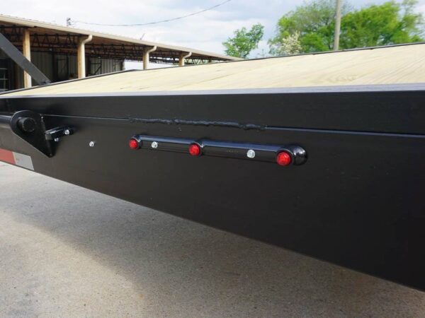 8.5x22 Deckover I-Beam Trailer (2) 5,200lb Axles Stand-Up Ramps - Image 18