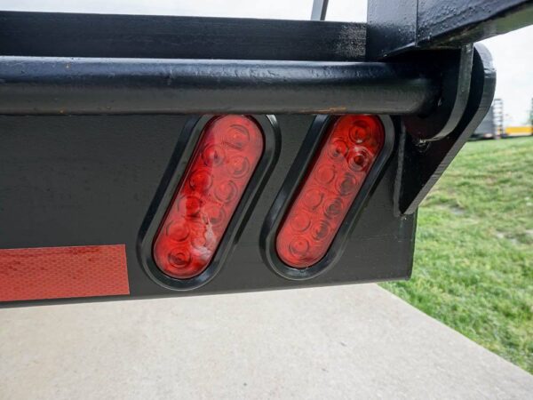 8.5x22 Deckover I-Beam Trailer (2) 5,200lb Axles Stand-Up Ramps - Image 19
