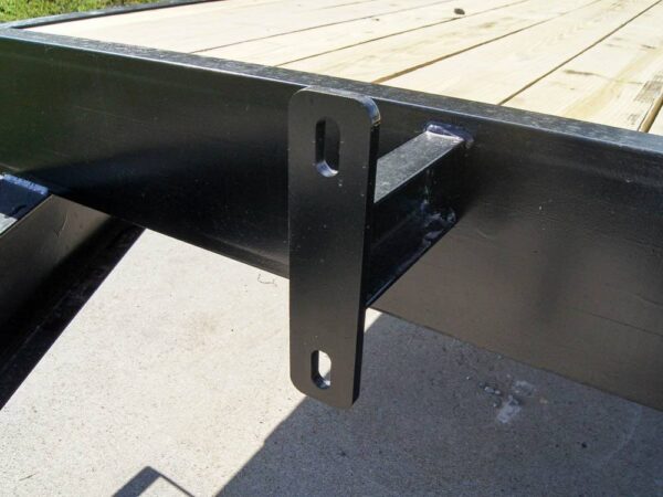 8.5x20 Deckover I-Beam Trailer (2) 5,200lb Axles Stand-Up Ramps - Image 12