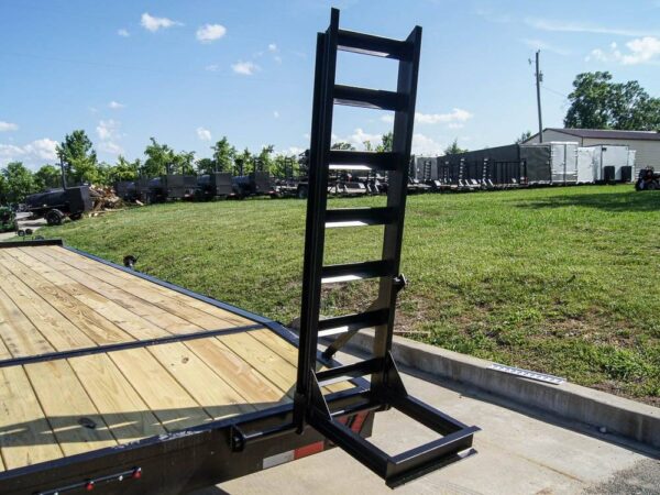 8.5x20 Deckover I-Beam Trailer (2) 5,200lb Axles Stand-Up Ramps - Image 15