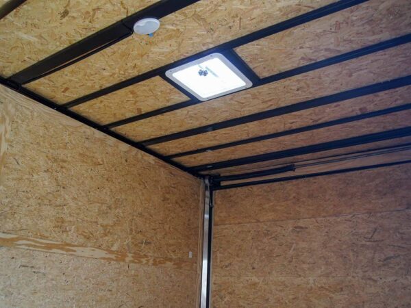 8.5x28 Charcoal Custom Enclosed Trailer (2) 7K Axles Storage - Image 19
