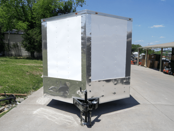 8.5x24 V-Nose Enclosed Trailer (2) 5,200lb Axles 10.4k GVWR - Image 4