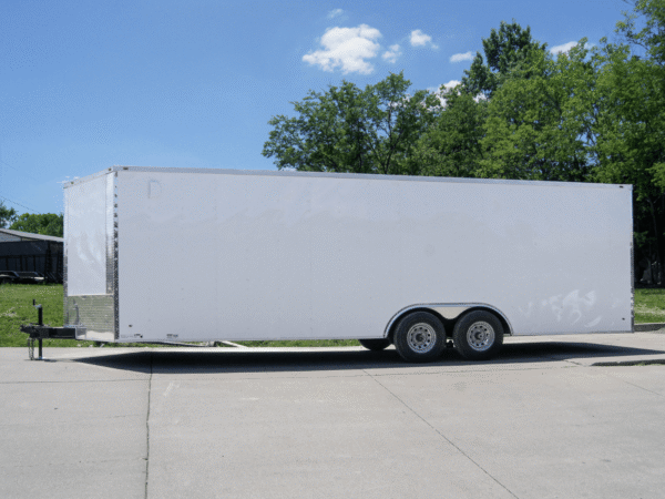 8.5x24 V-Nose Enclosed Trailer (2) 5,200lb Axles 10.4k GVWR - Image 5