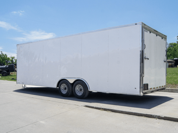 8.5x24 V-Nose Enclosed Trailer (2) 5,200lb Axles 10.4k GVWR - Image 6