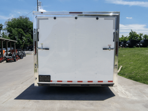 8.5x24 V-Nose Enclosed Trailer (2) 5,200lb Axles 10.4k GVWR - Image 12