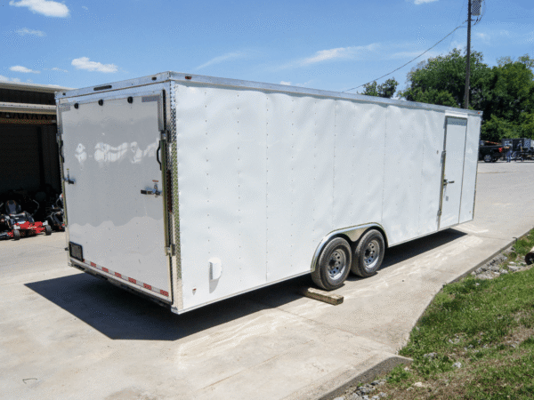 8.5x24 V-Nose Enclosed Trailer (2) 5,200lb Axles 10.4k GVWR - Image 7