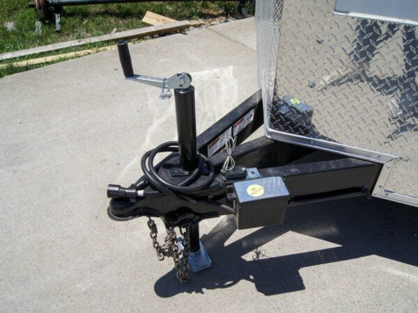 8.5x24 V-Nose Enclosed Trailer (2) 5,200lb Axles 10.4k GVWR - Image 14