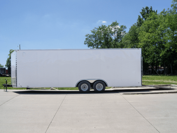 8.5x24 V-Nose Enclosed Trailer (2) 5,200lb Axles 10.4k GVWR - Image 10