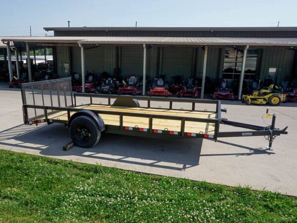 7x14 Dovetail Utility Trailer 3500lb Axle - Image 7