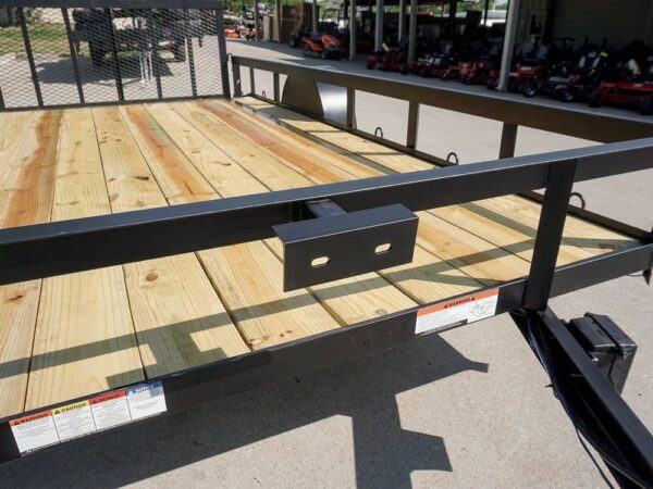 7x14 Dovetail Utility Trailer 3500lb Axle - Image 9