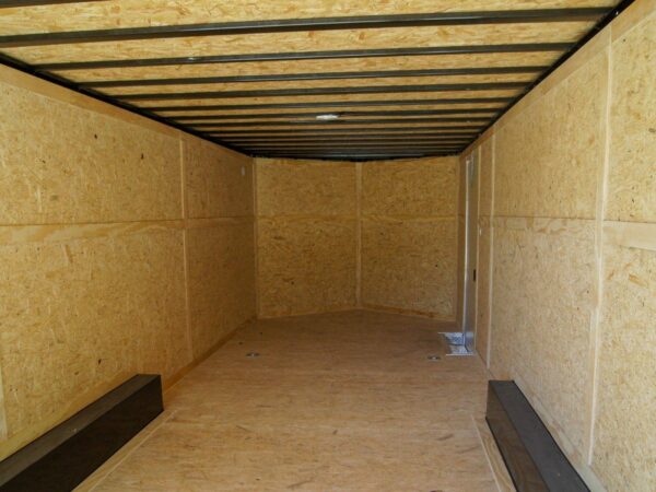 8.5x24 V-Nose Enclosed Trailer (2) 5,200lb Axles 10.4k GVWR - Image 20