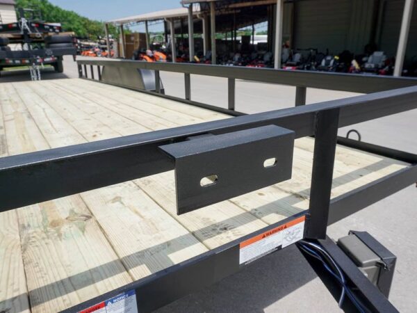 7x20 Straight Deck Utility Trailer with No Gate (2) 3,500 Axles - Image 12
