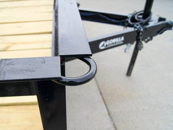 7x20 Straight Deck Utility Trailer (2) 3500lb Axles with Tall Gate - Image 12