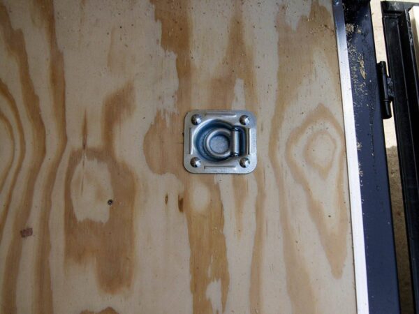 8.5x20 White V-Nose Enclosed Trailer (2) 3500lb Axles - Image 13