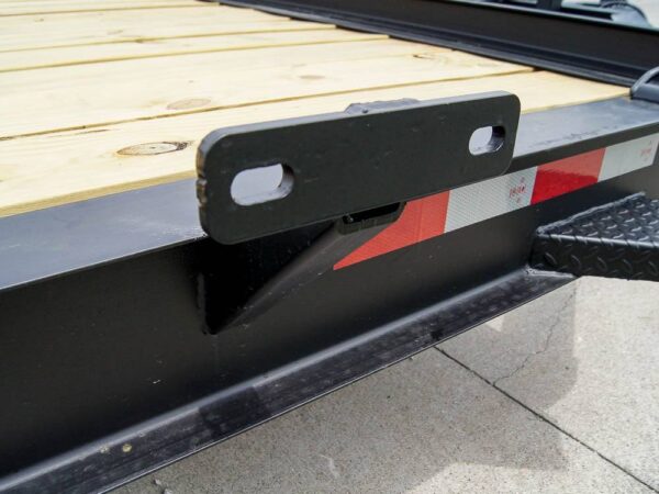 7x16 IBeam Equipment Trailer (2) 5200lb Axles with Stand-Up Ramps - Image 15