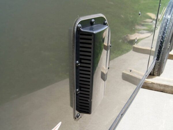 8.5x20 Charcoal Enclosed Trailer with Blackout Package (2) 5200lb Axles Storage - Image 14