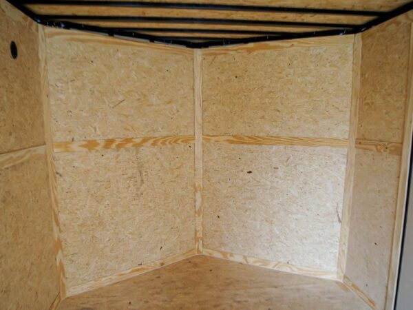 8.5x24 Lime Green Enclosed Trailer with Blackout Package (2) 5200lb Axles Storage - Image 15