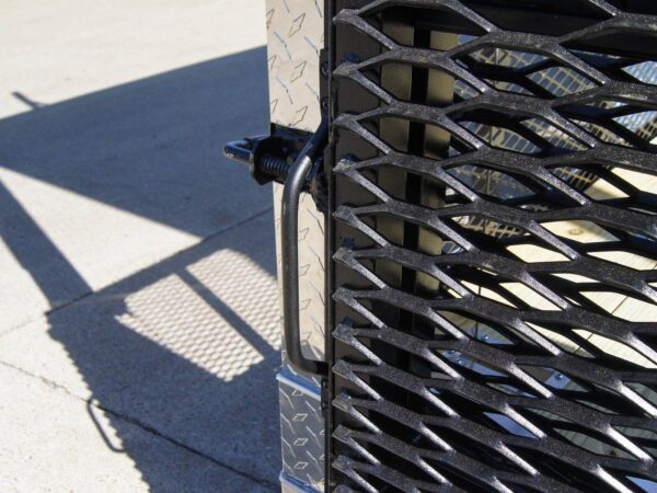 7x20 Black Enclosed Hybrid Trailer with 48'' Side Ramp - Image 20
