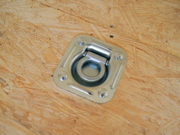 8.5x20 Silver Enclosed Trailer V-Nose (2) 5,200lb Axles Storage - Image 14