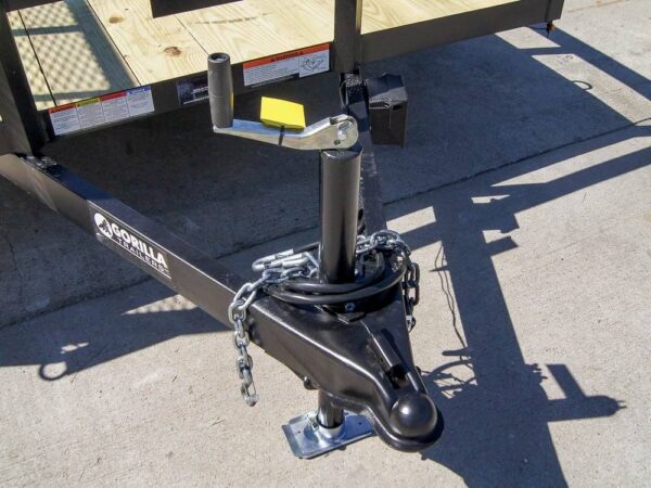 7x14 Straight Deck Utility Trailer with Side Gate (2) 3500lb Axles - Image 10