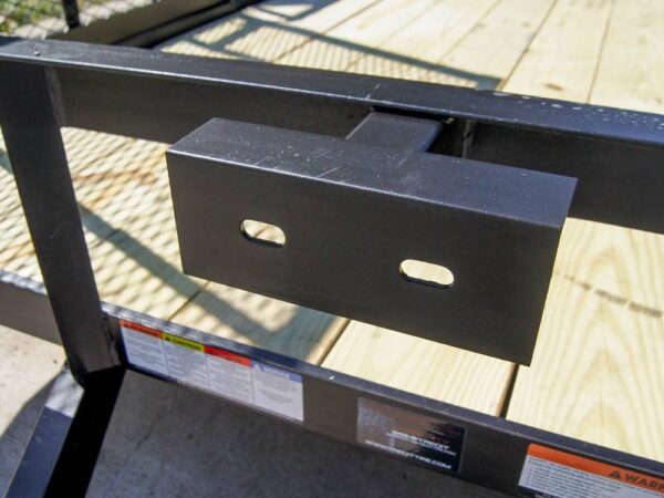 7x14 Straight Deck Utility Trailer with Side Gate (2) 3500lb Axles - Image 11