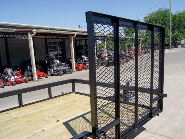 7x14 Straight Deck Utility Trailer with Side Gate (2) 3500lb Axles - Image 17