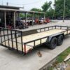 6.4x20 Dovetail Utility Trailer (2) 3500lb Axles - Image 7