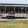 6.4x20 Dovetail Utility Trailer (2) 3500lb Axles - Image 8