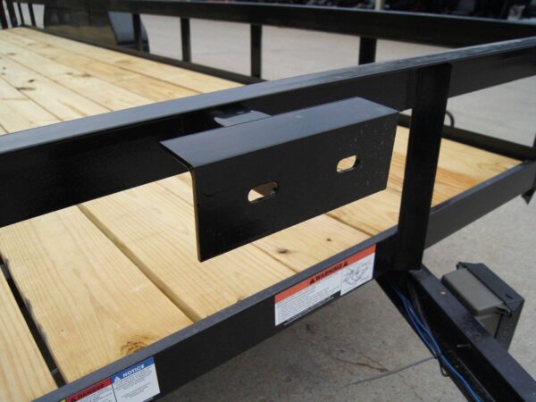6.4x20 Dovetail Utility Trailer (2) 3500lb Axles - Image 10