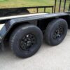 6.4x20 Dovetail Utility Trailer (2) 3500lb Axles - Image 12