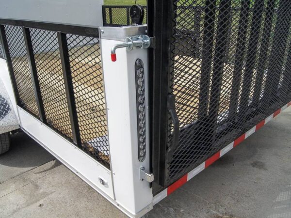 7x18 Hybrid Enclosed Trailer with Side Door (2) 5,200lb Axles Storage - Image 7