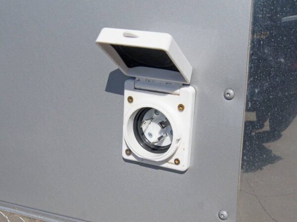 8.5x24 Custom Silver Enclosed Trailer ATP Floor (2) 5200lb Axle Storage - Image 8